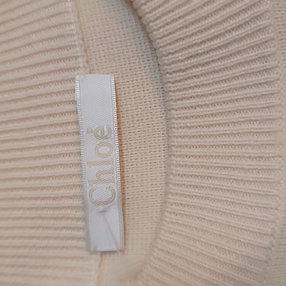 Vintage | Chloe Ivory Wool / Silk Blend Sweater - Picture 9 of 12